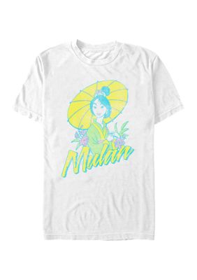 Disney Princess Men's Surf Pop Mulan Graphic T-Shirt