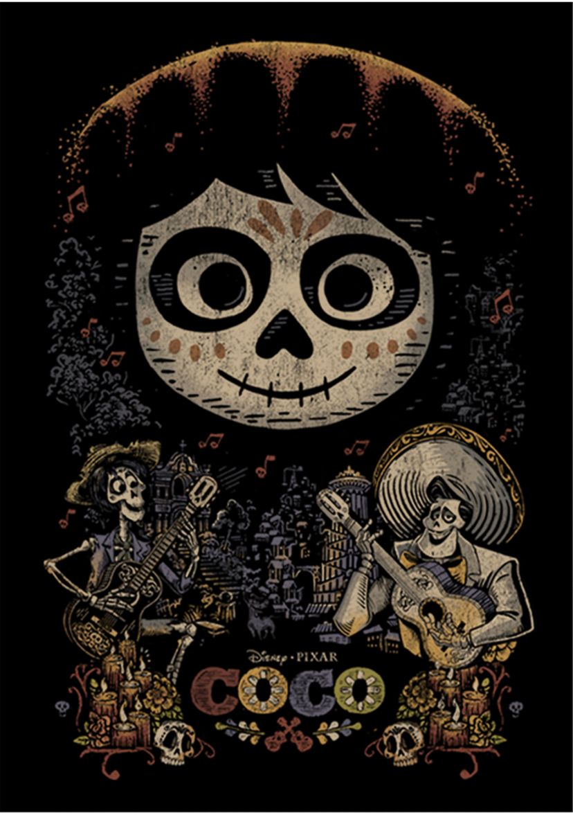 Coco Poster Graphic T-Shirt