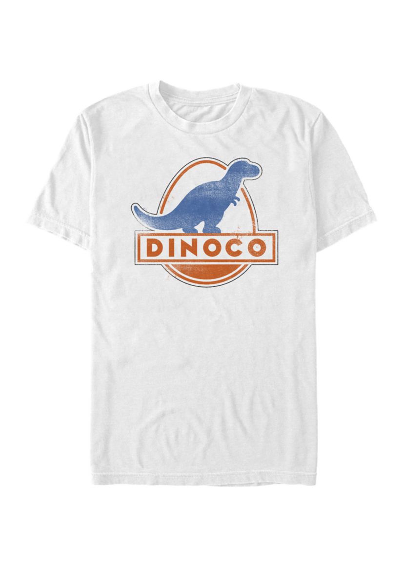 Iconic DINOCO Gas Station Logo Short Sleeve T-Shirt 
