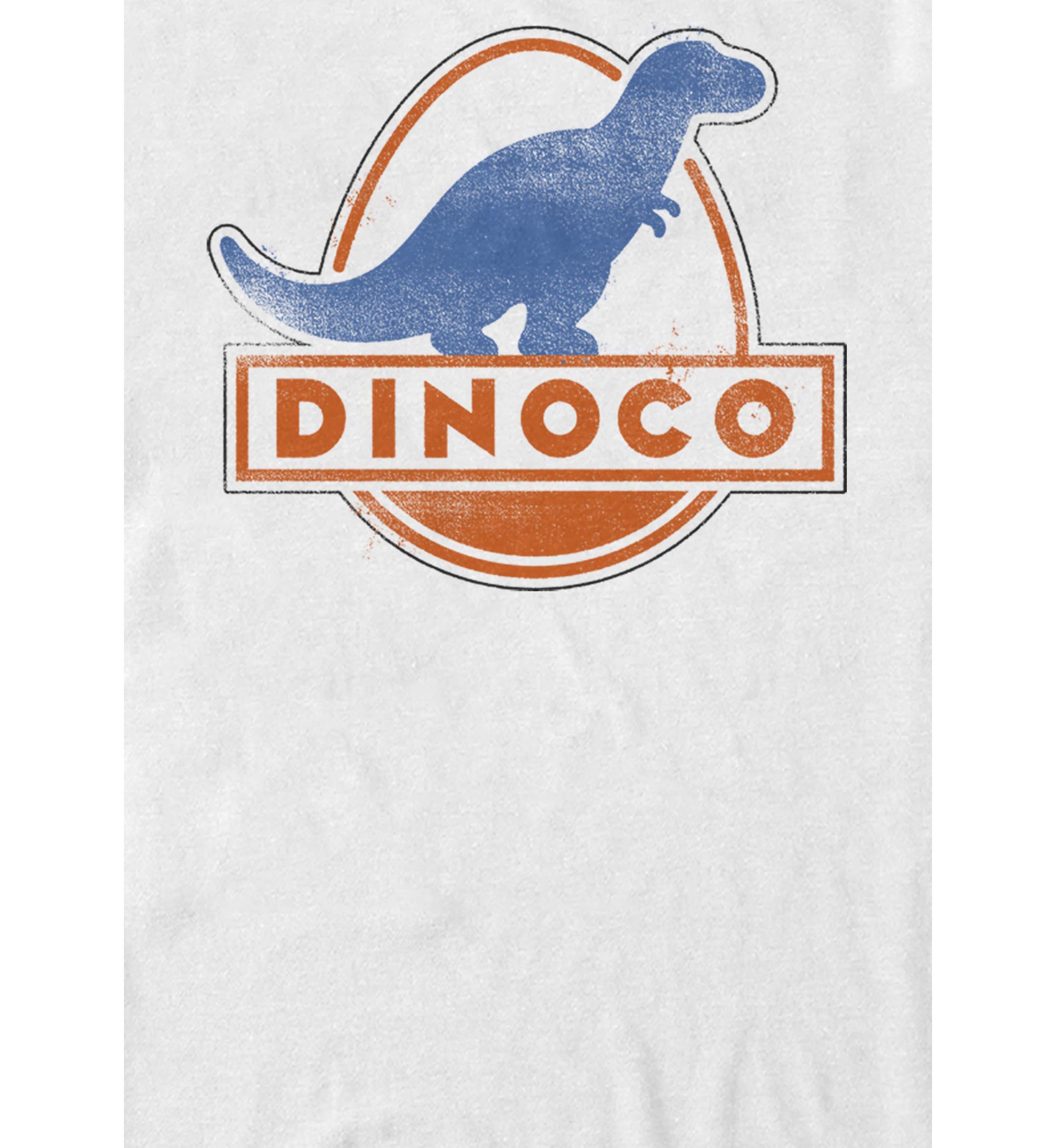 Iconic DINOCO Gas Station Logo Short Sleeve T-Shirt 