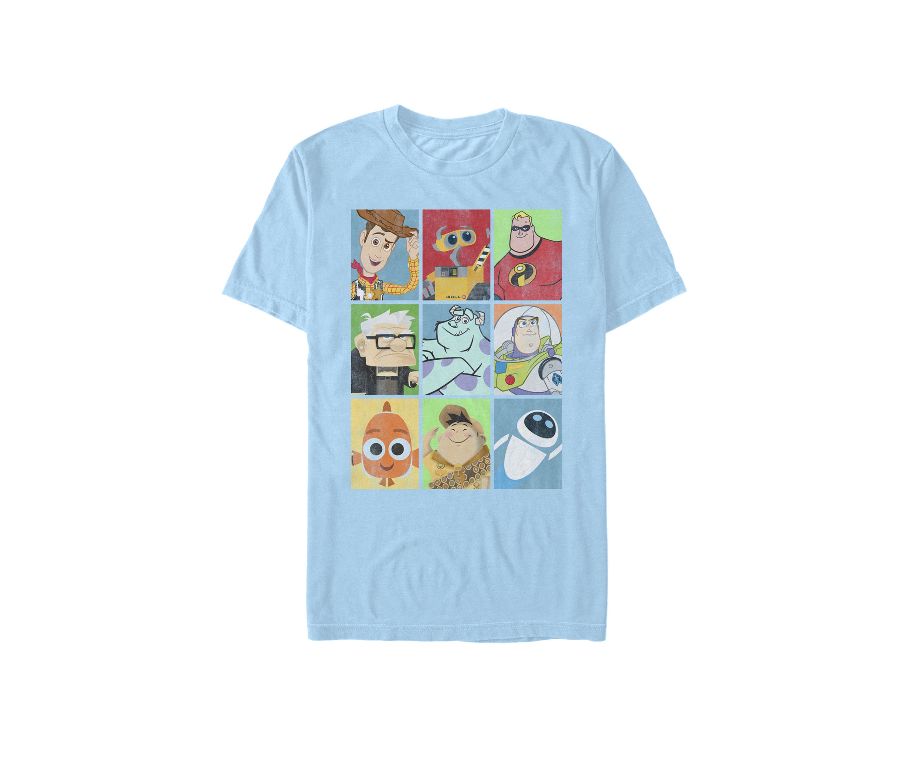 Movie Characters Boxes Short Sleeve T-Shirt 