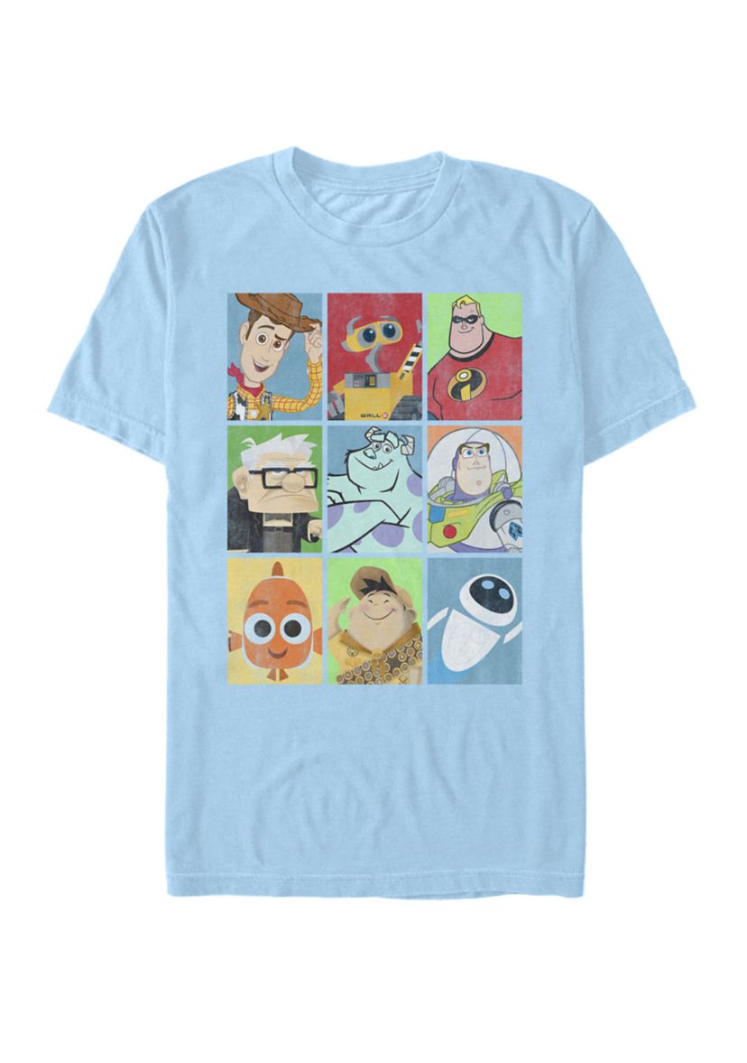 Movie Characters Boxes Short Sleeve T-Shirt 