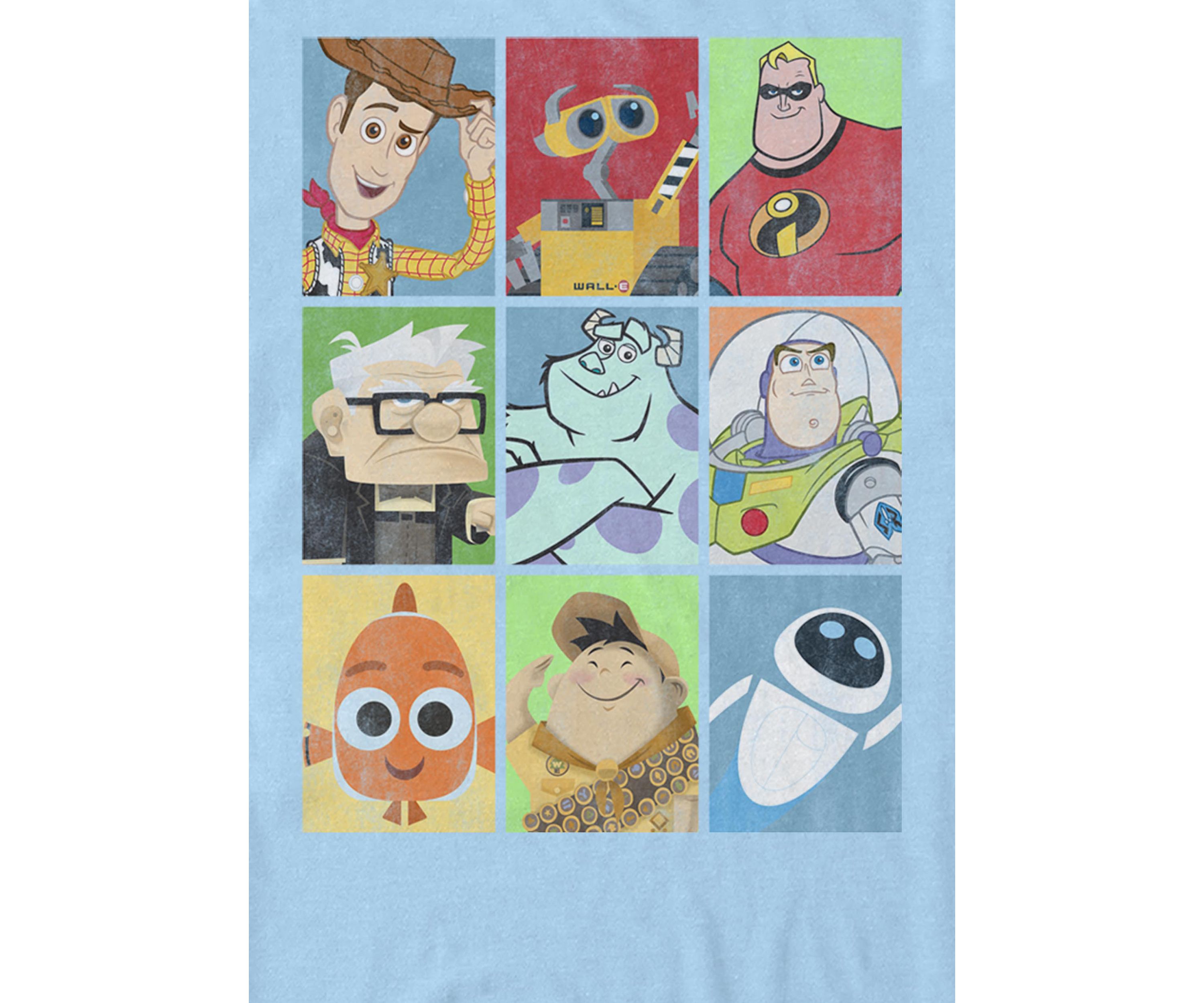 Movie Characters Boxes Short Sleeve T-Shirt 