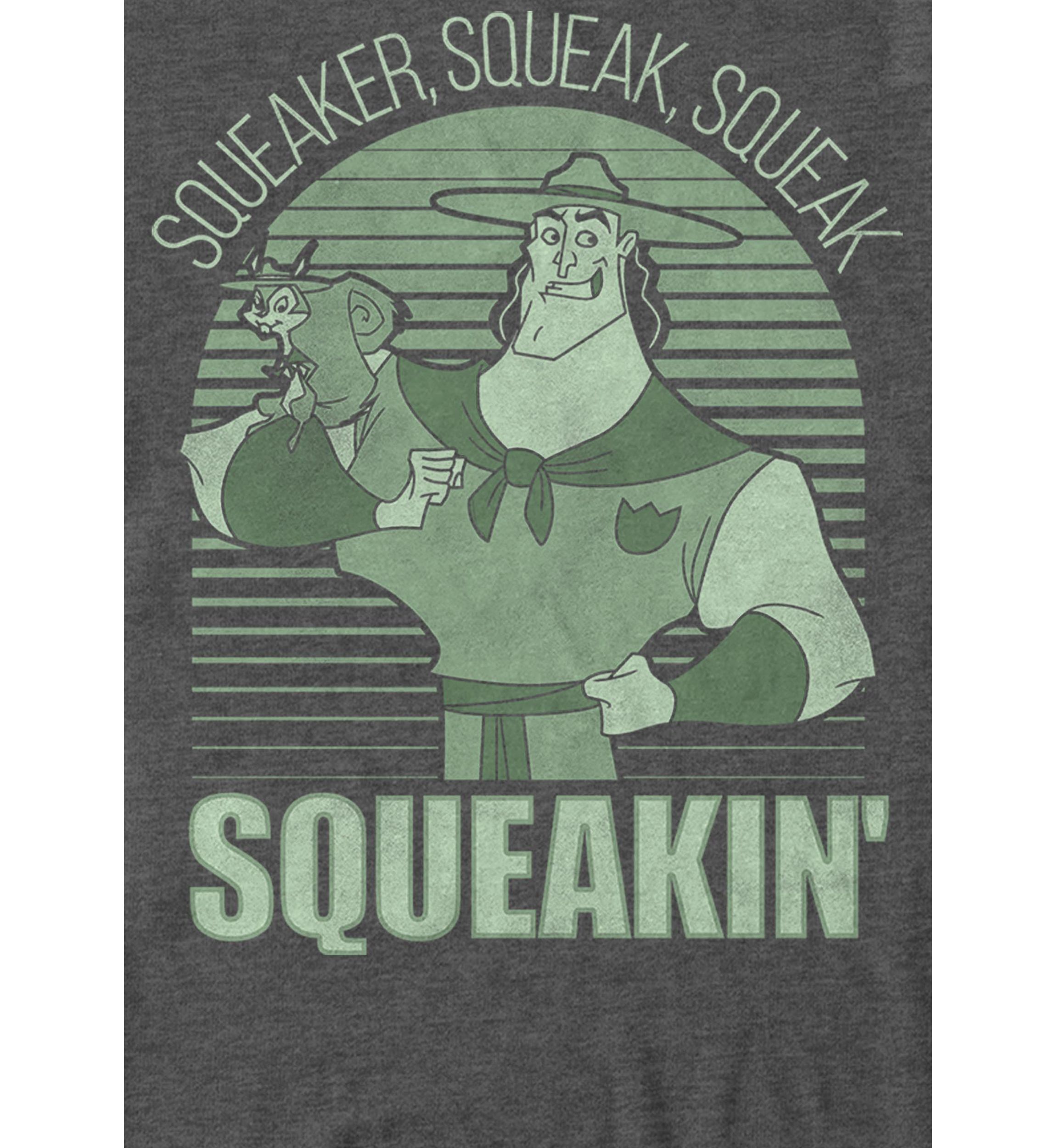 The Emperors New Groove Kronk Squirrel Talk Short Sleeve T-Shirt 