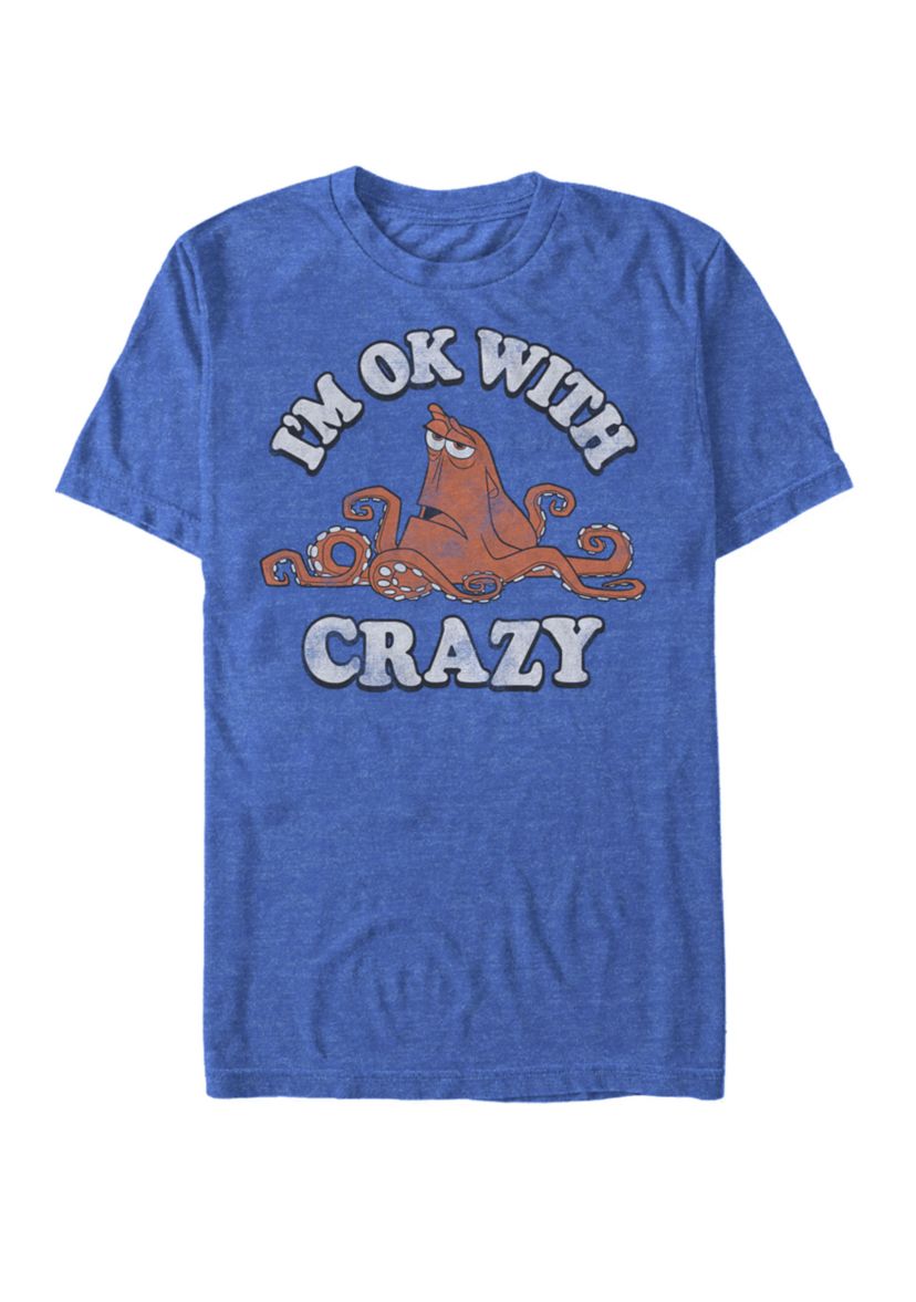 Finding Dory Hank Ok With Crazy Short Sleeve T-Shirt