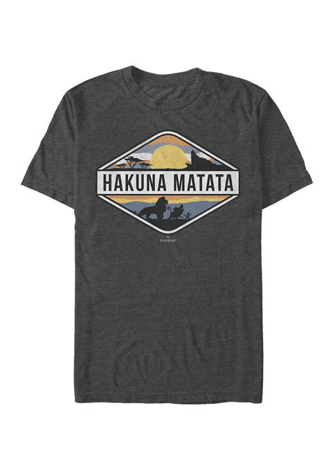 Disney® Hakuna Matata Emblem Short Sleeve T-Shirt
