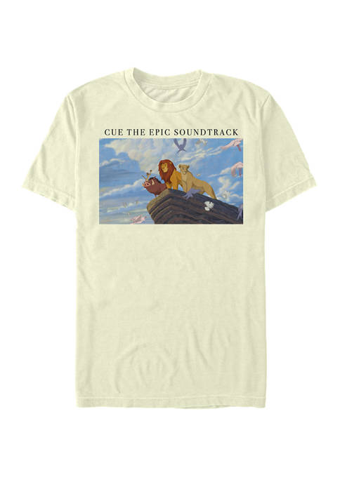 Disney® Cue The Epic Soundtrack Poster Short Sleeve