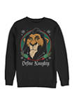 Lion King Fleece Crew Neck Sweater