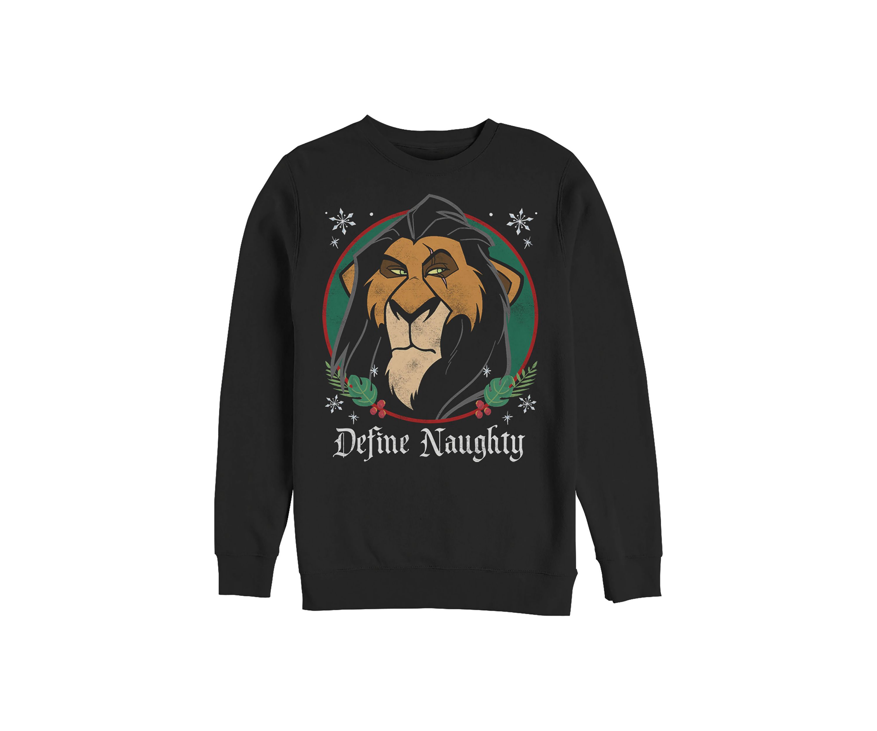 Lion King Fleece Crew Neck Sweater