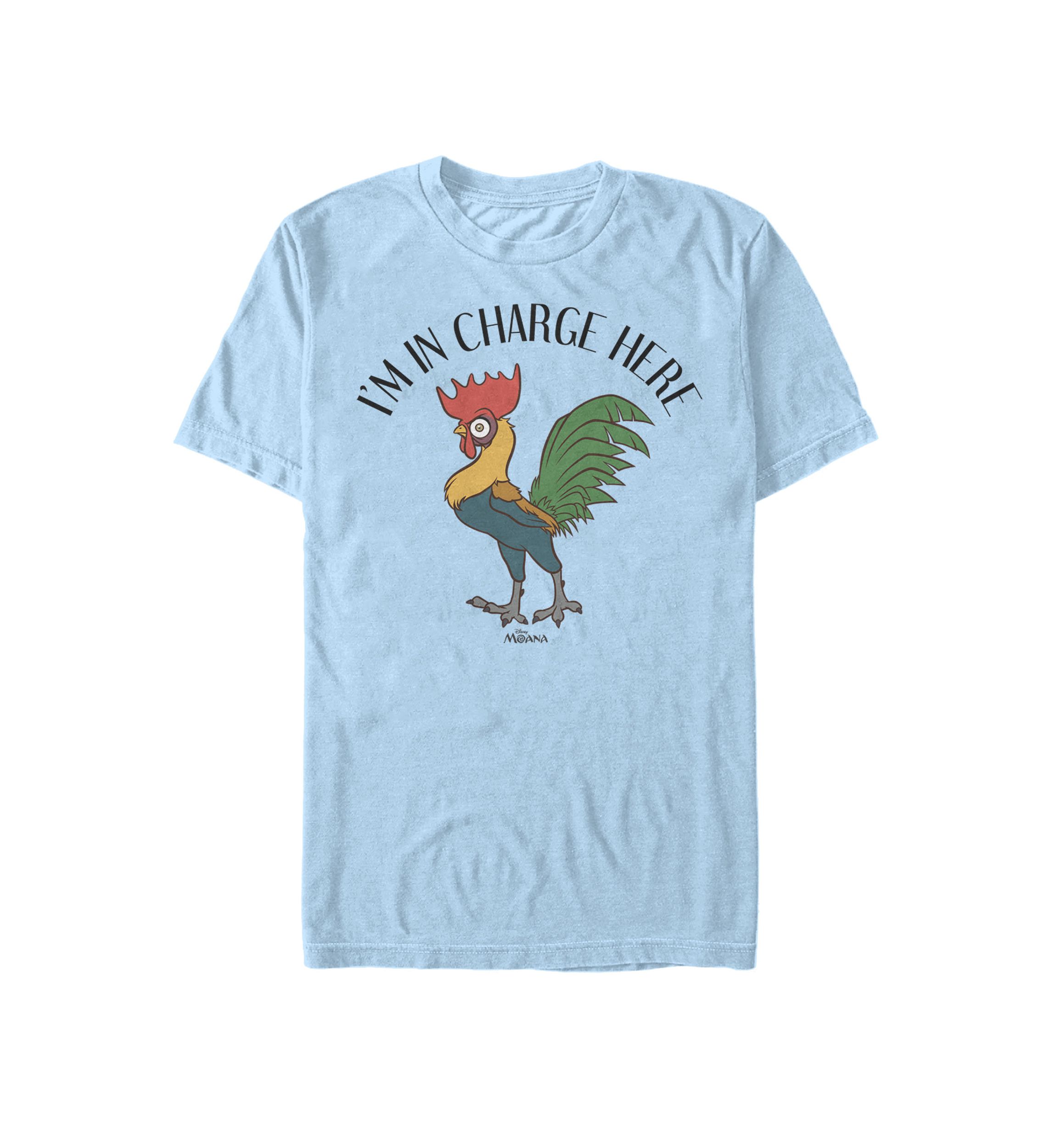 Hei Hei Im In Charge Short Sleeve Graphic T-Shirt 