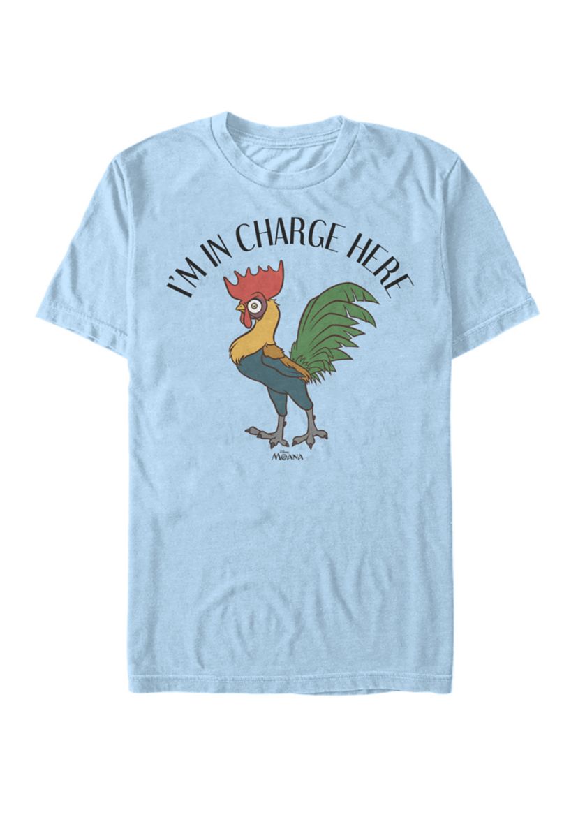 Hei Hei Im In Charge Short Sleeve Graphic T-Shirt 