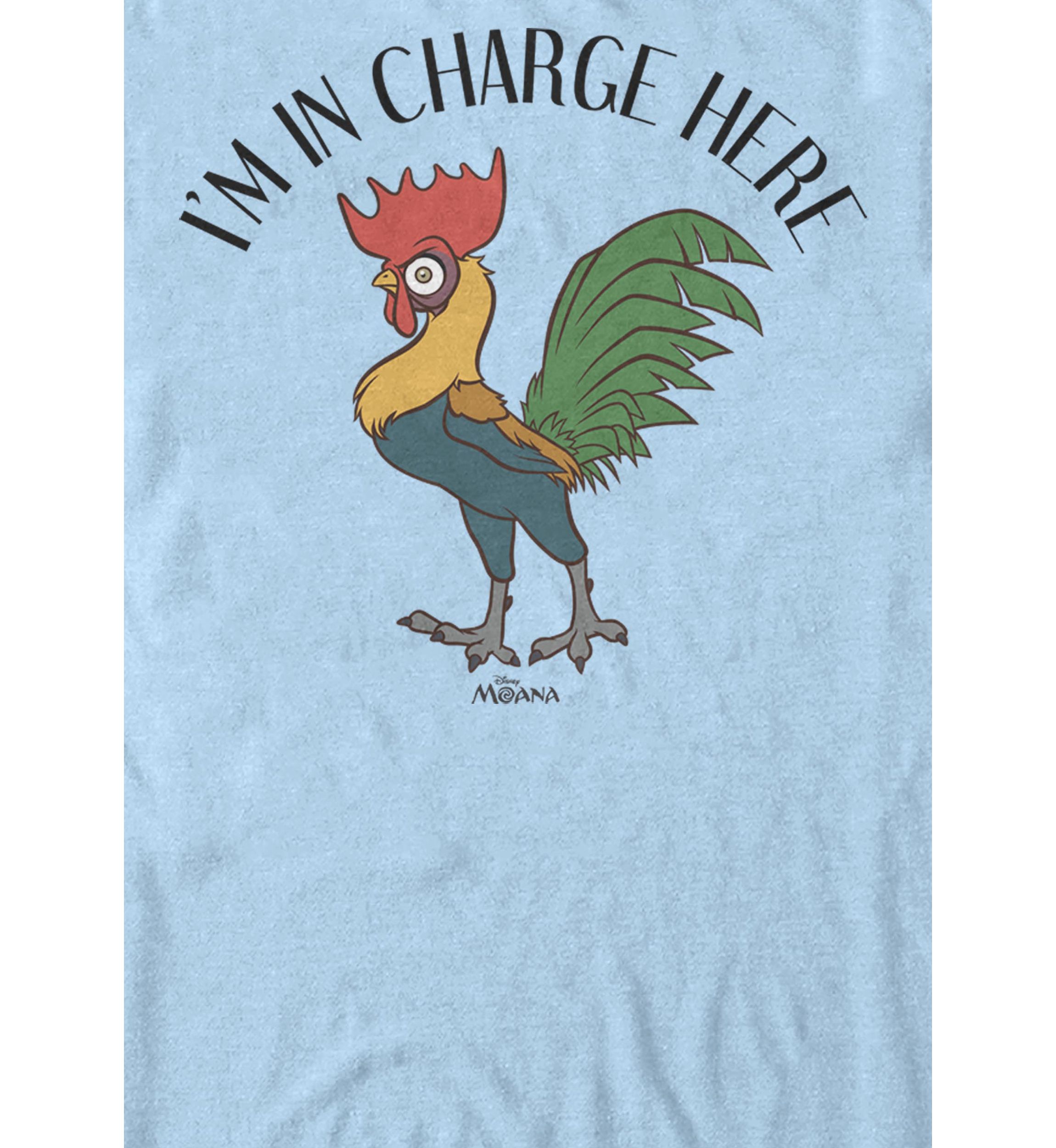 Hei Hei Im In Charge Short Sleeve Graphic T-Shirt 