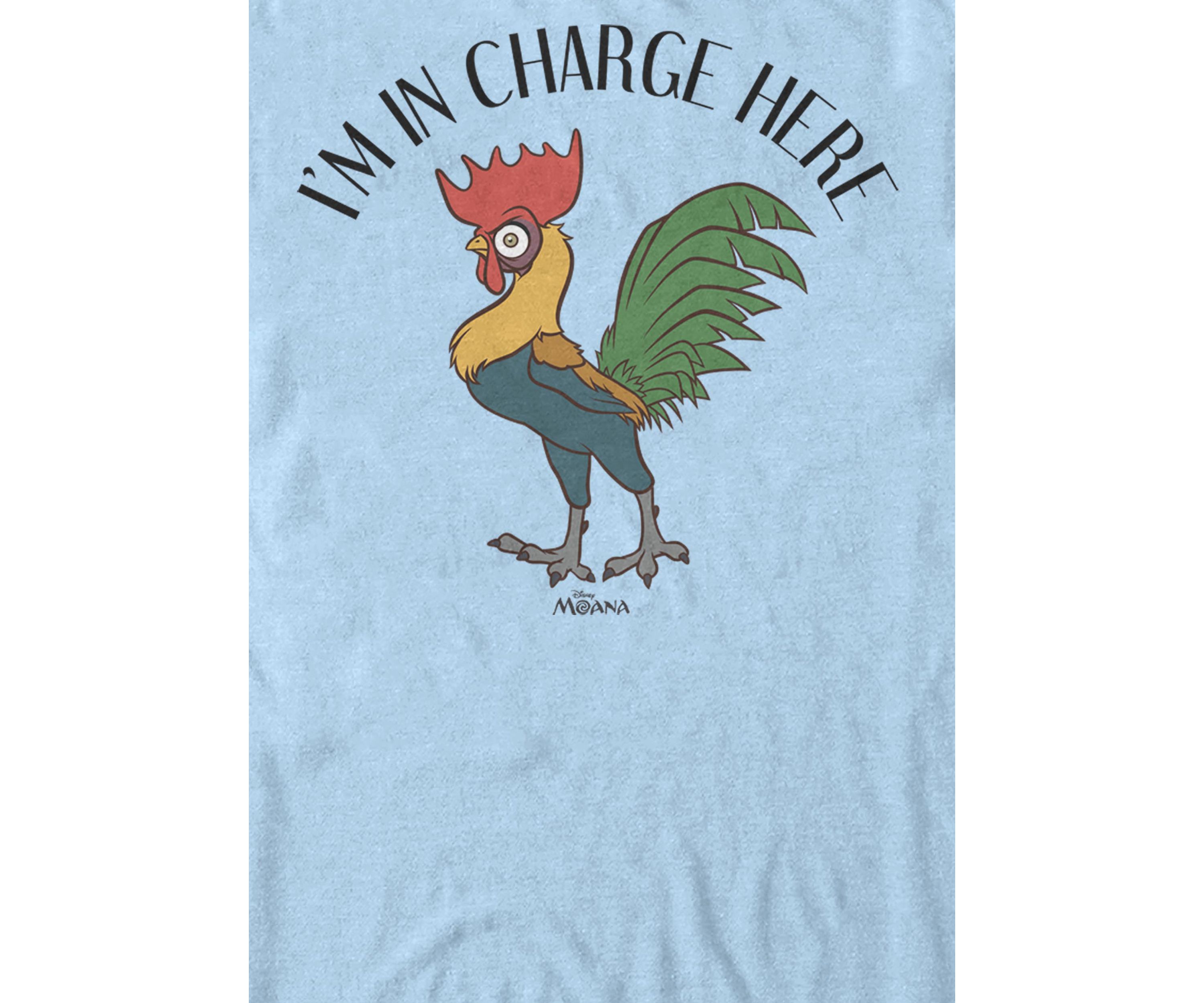 Hei Hei Im In Charge Short Sleeve Graphic T-Shirt 