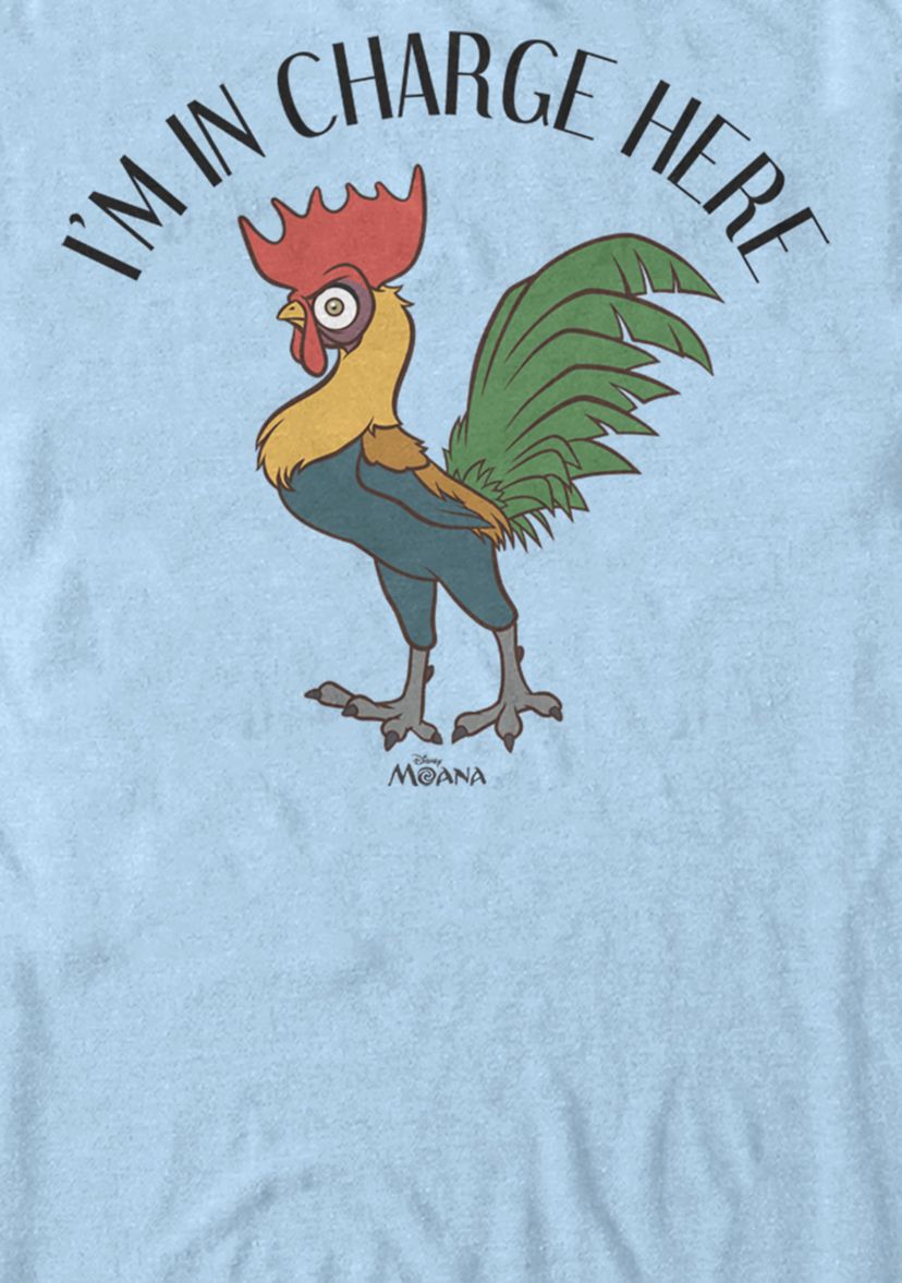 Hei Hei Im In Charge Short Sleeve Graphic T-Shirt 