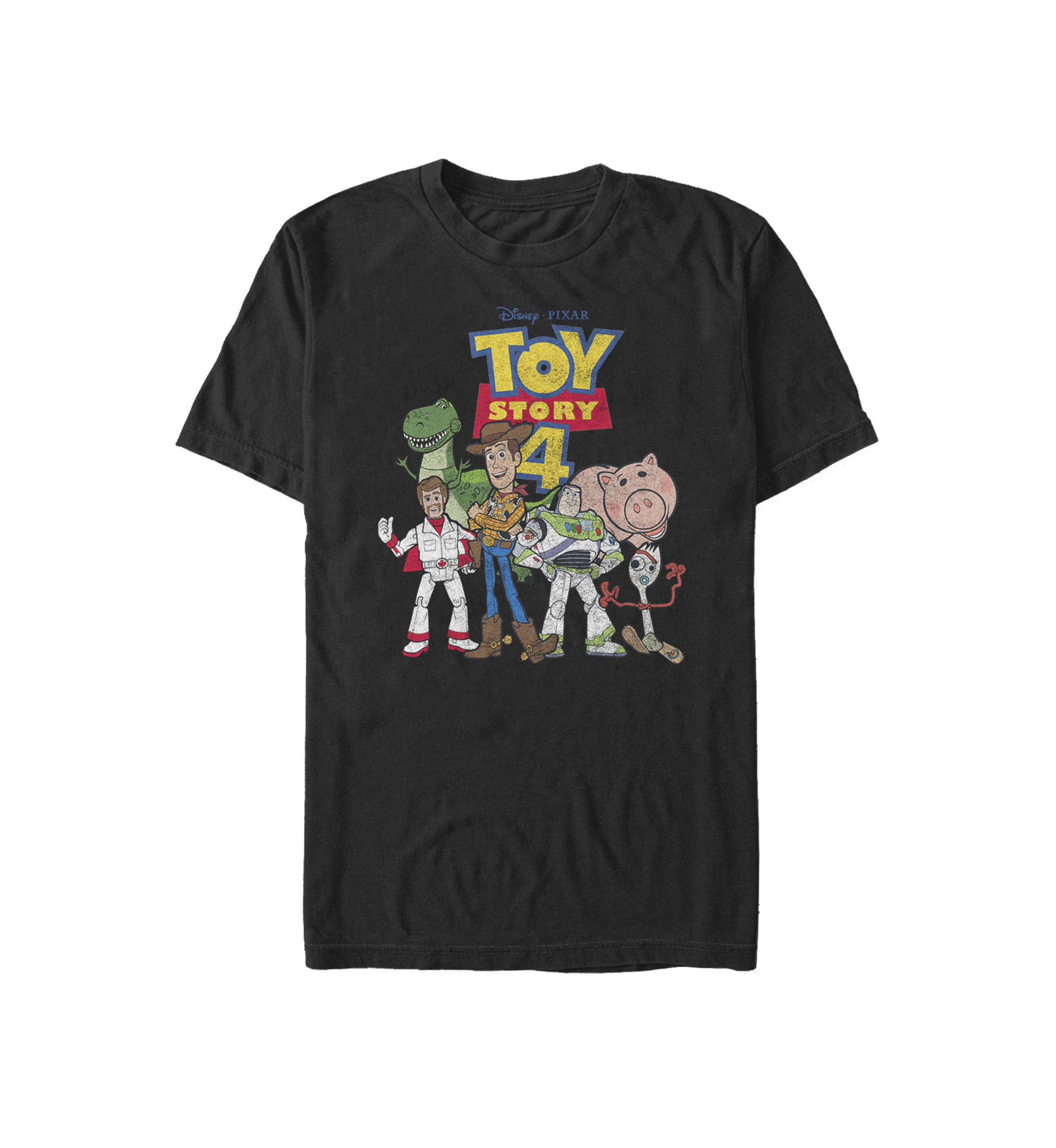 Big & Tall Toy Story 4 Group Short Sleeve Graphic T-Shirt
