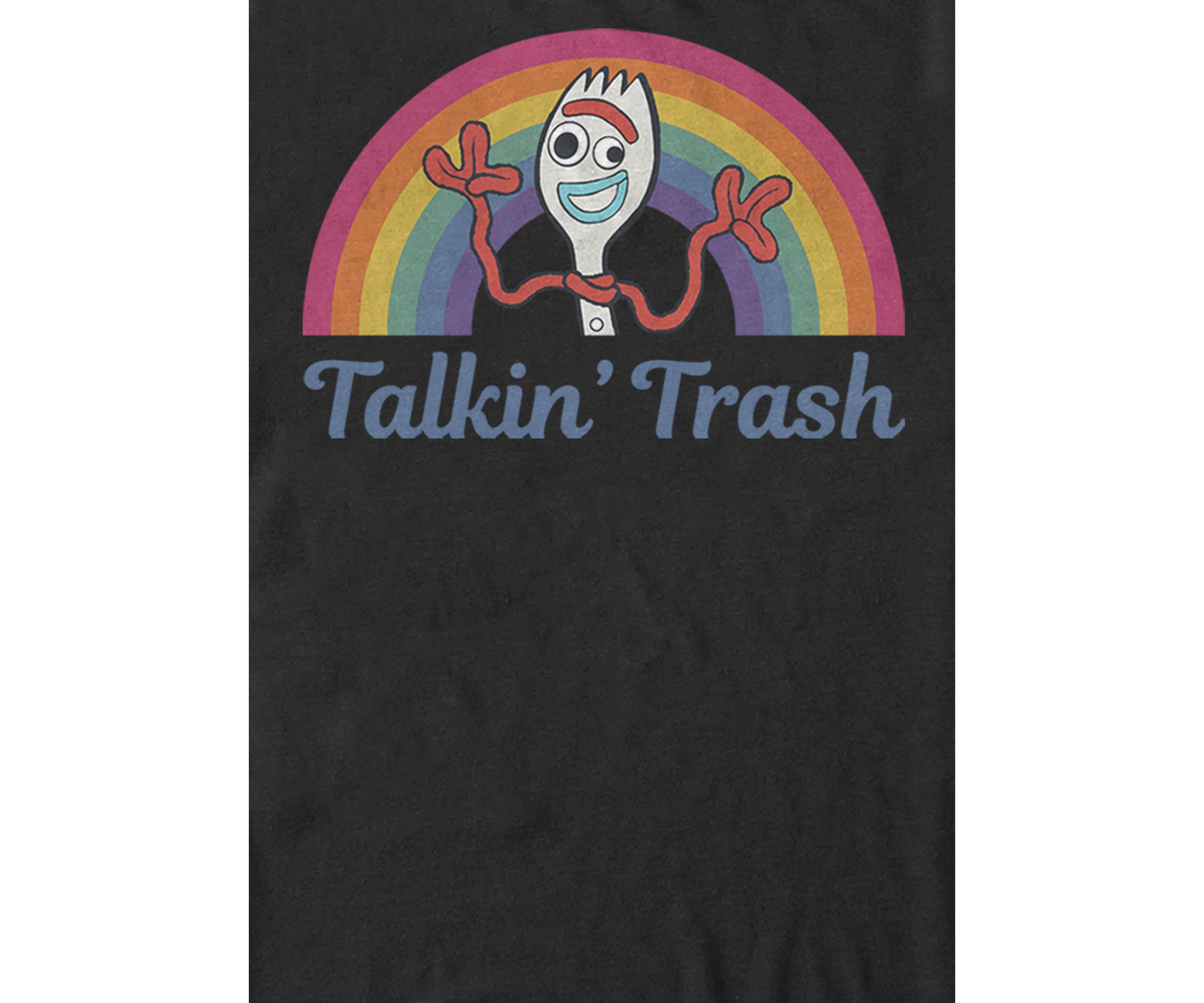 Toy Story 4 Forky Talkin Trash Short Sleeve T-Shirt 