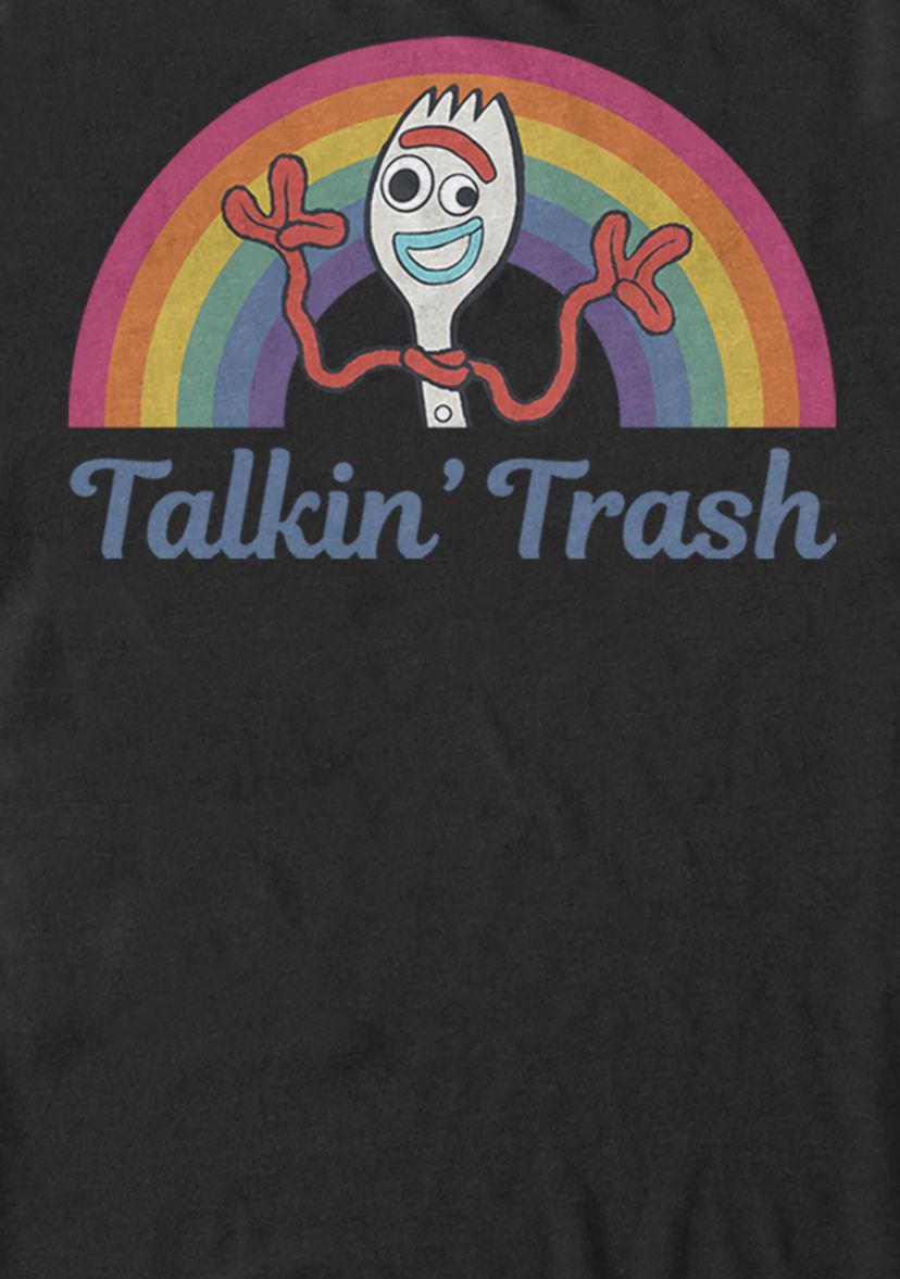 Toy Story 4 Forky Talkin Trash Short Sleeve T-Shirt 