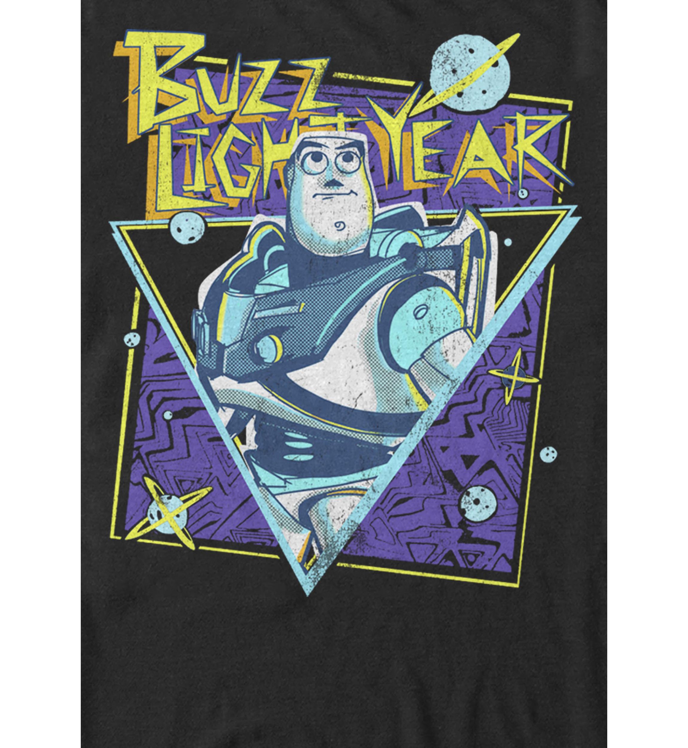 Toy Story Buzz Lightyear Retro Short Sleeve T-Shirt 