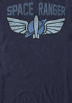Toy Story Space Ranger Star Command Logo Short Sleeve T-Shirt 