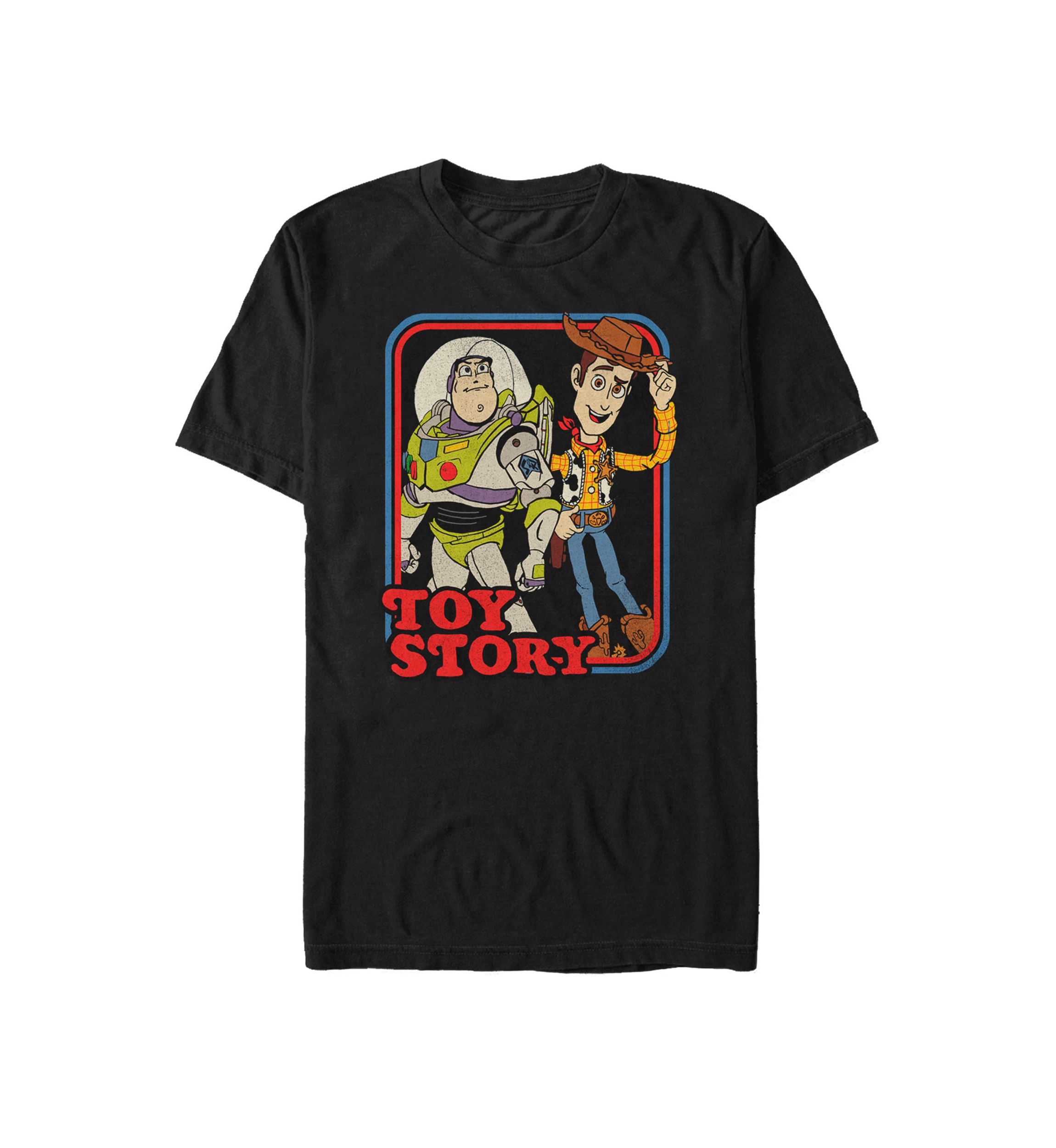 Big & Tall Buzz And Woody Buddies Short Sleeve T-Shirt