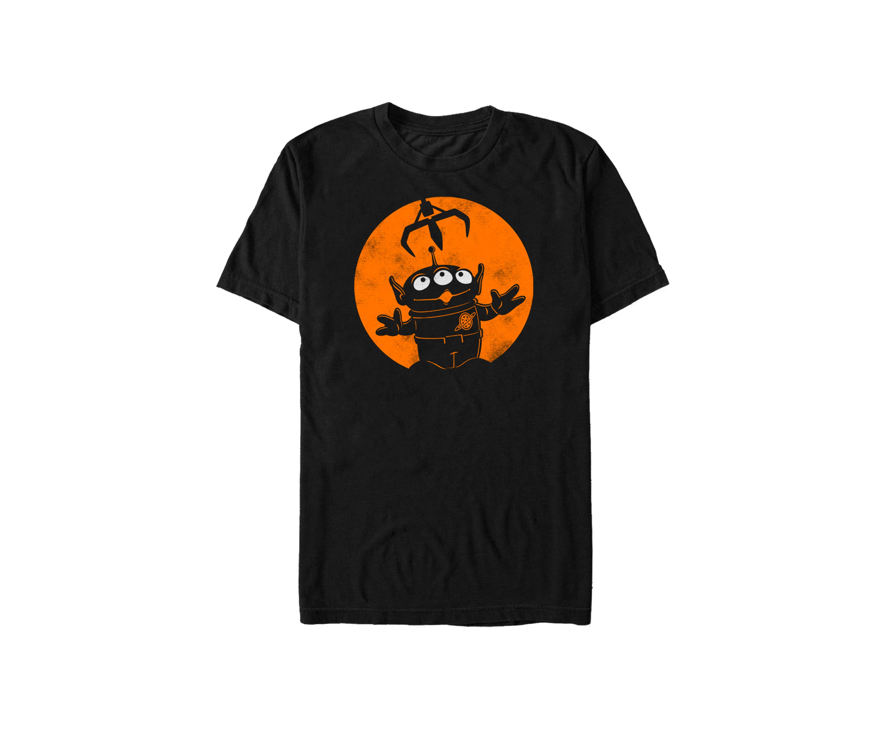 Big & Tall Toy Story Alien Claw Machine Halloween Short Sleeve T-Shirt