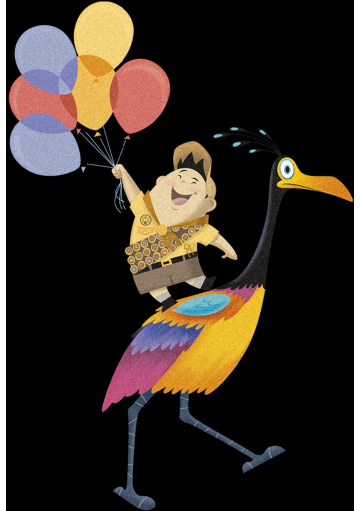 KevinS Feathers Graphic T-Shirt