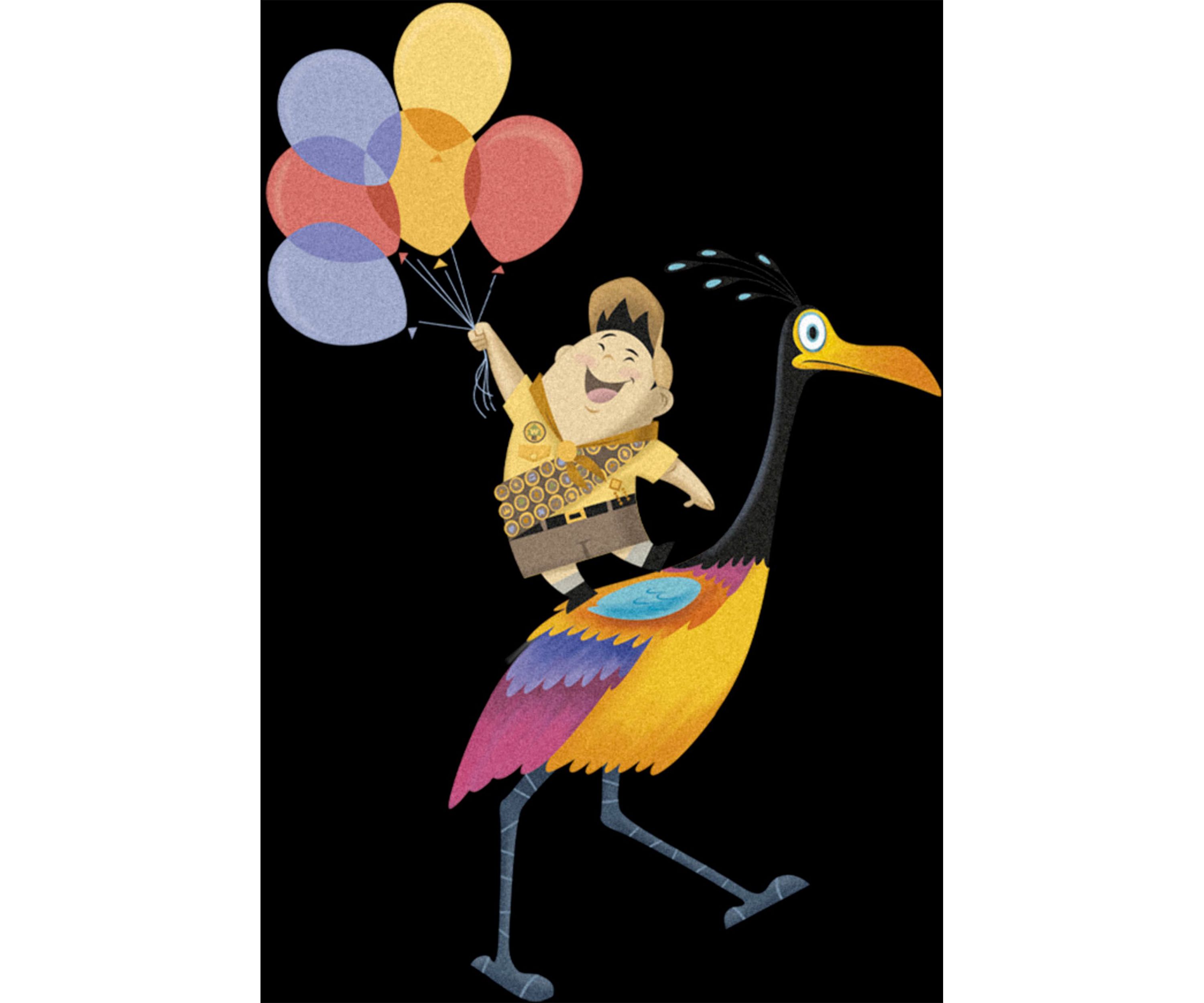 KevinS Feathers Graphic T-Shirt