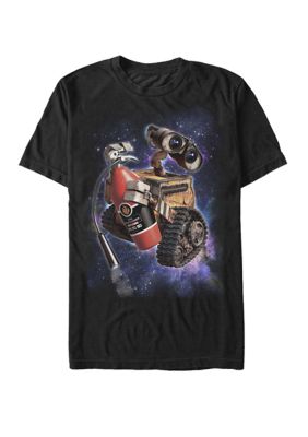 Disney Pixar Men's Wall-E Fire Extinguisher Space Portrait Short Sleeve T-Shirt