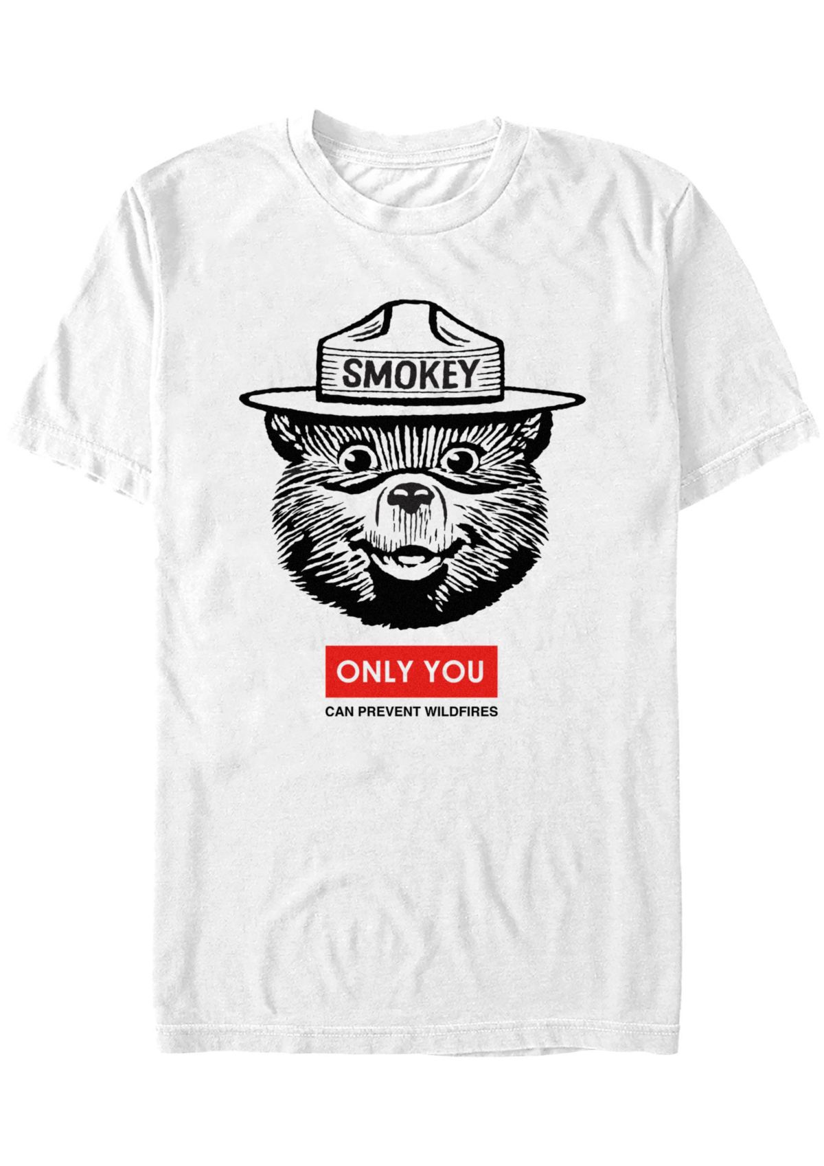 Minimal Smokey Graphic T-Shirt