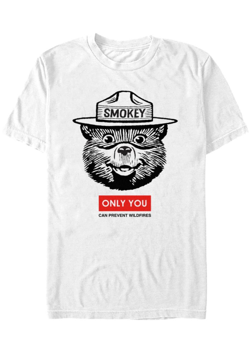 Minimal Smokey Graphic T-Shirt