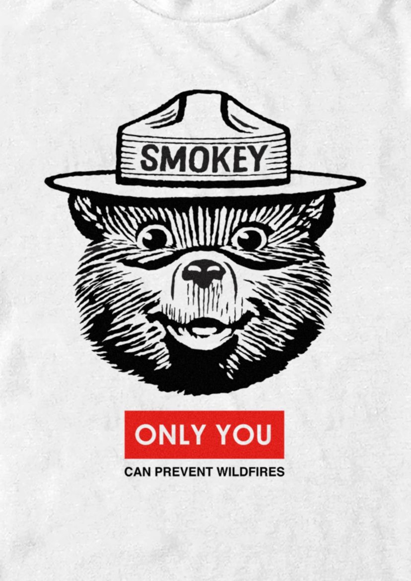Minimal Smokey Graphic T-Shirt