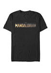 Juniors Mandalorian Logo Graphic T-Shirt