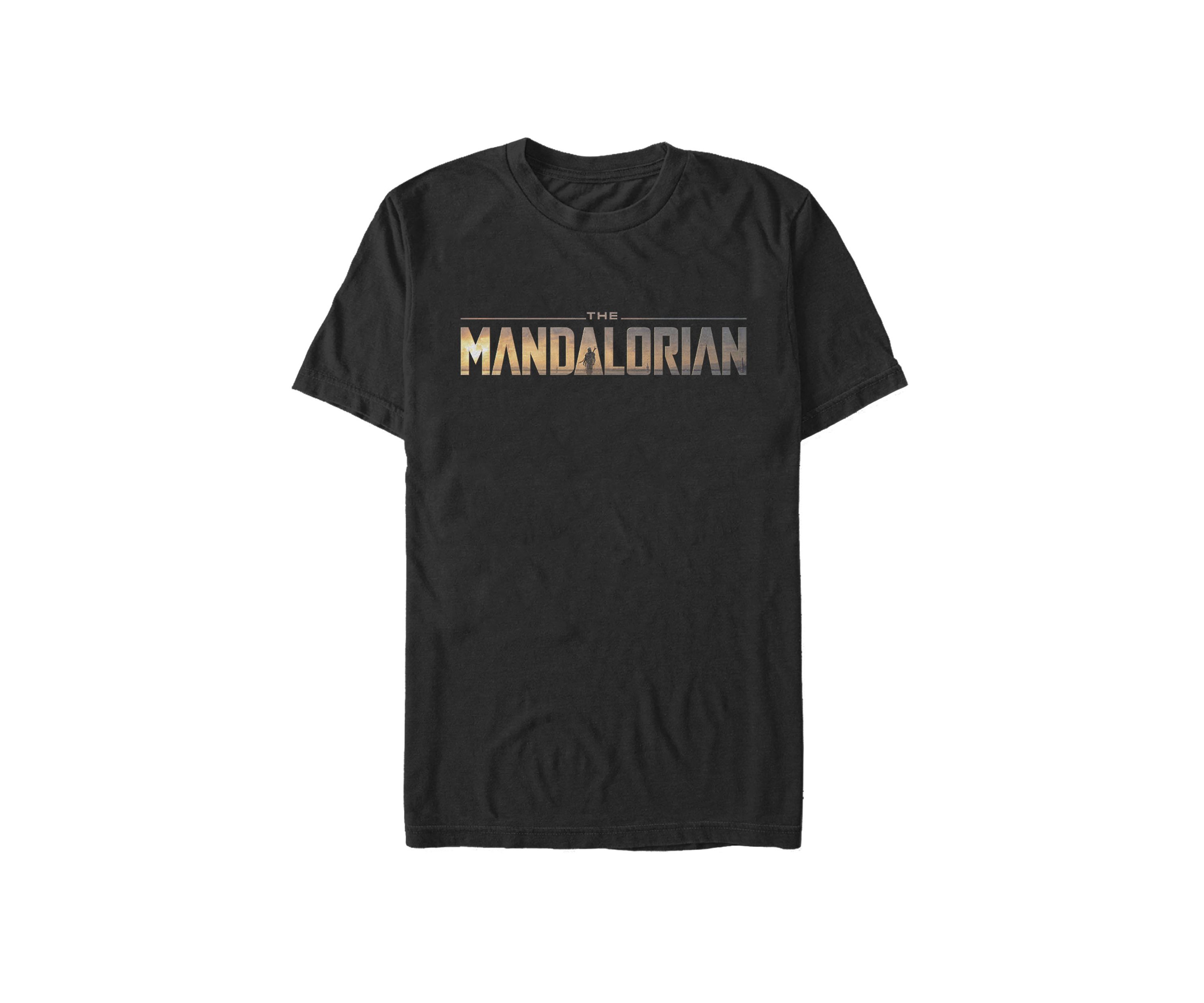 Juniors Mandalorian Logo Graphic T-Shirt