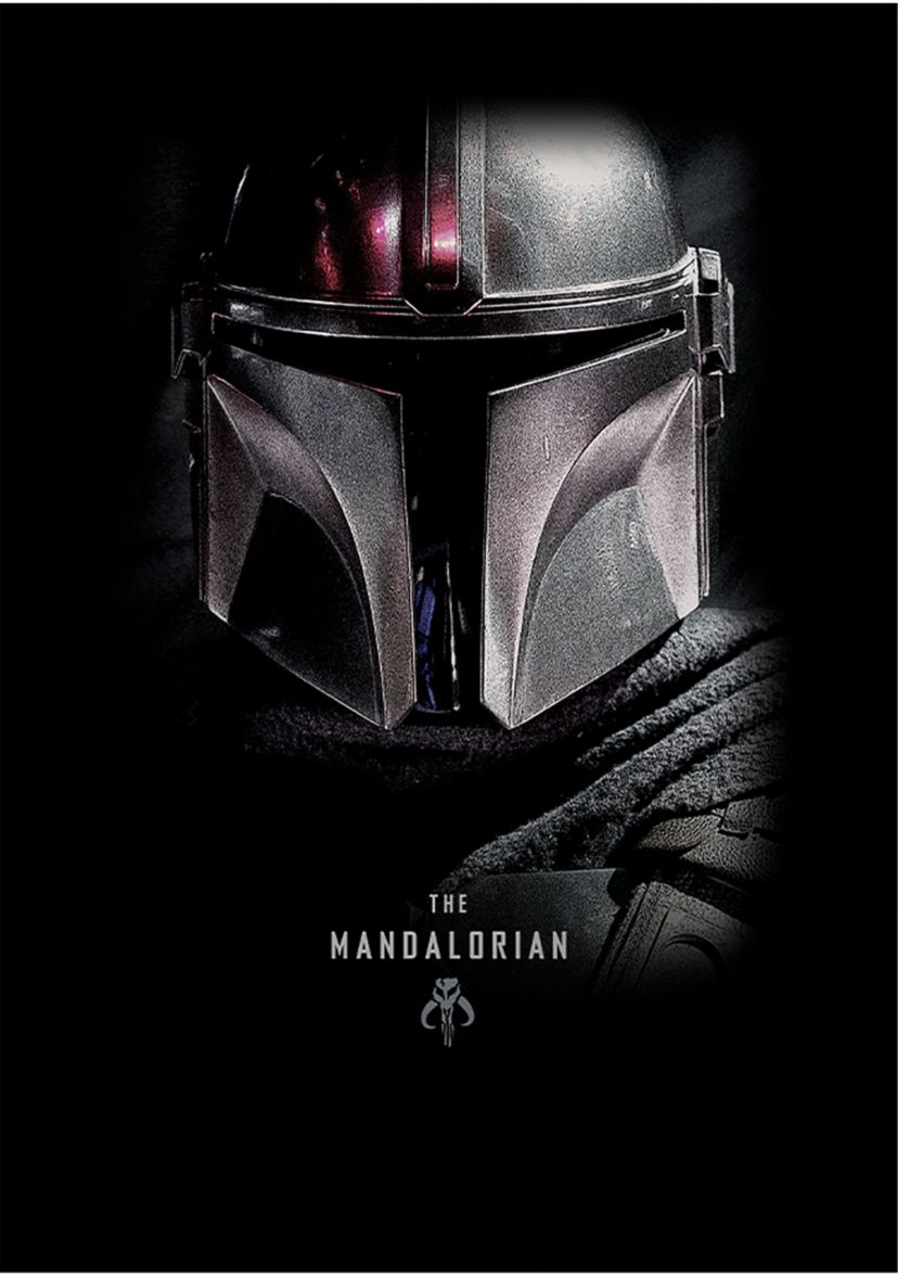 Big & Tall Star Wars The Mandalorian Hero Shot Graphic Short Sleeve T-Shirt