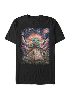 Men's Big & Tall Star Wars The Mandalorian Sipping Starries Graphic Short Sleeve T-Shirt -  3203739STMD029520001007