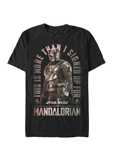 Star Wars® The Mandalorian Signed Up Short Sleeve