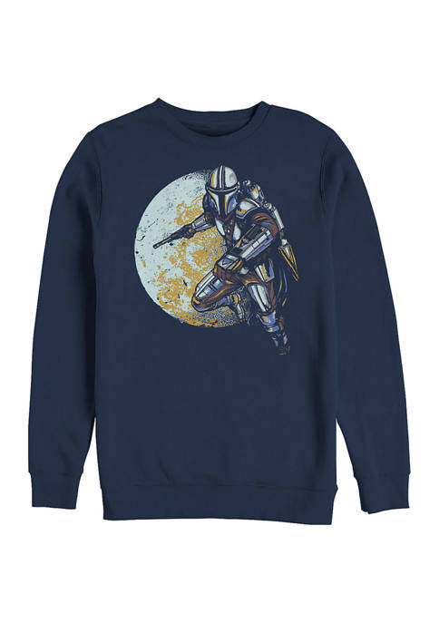 Moondo Lorian Graphic Crew Fleece Sweatshirt
