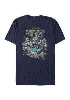 Star Wars Men's The Mandalorian In Works Short Sleeve Graphic T-Shirt -  320373911721403