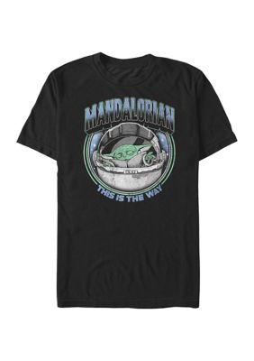 Star Wars The Mandalorian Men's VINT MAGIC Short Sleeve Graphic T-Shirt, Black, X-Large -  0195728255471