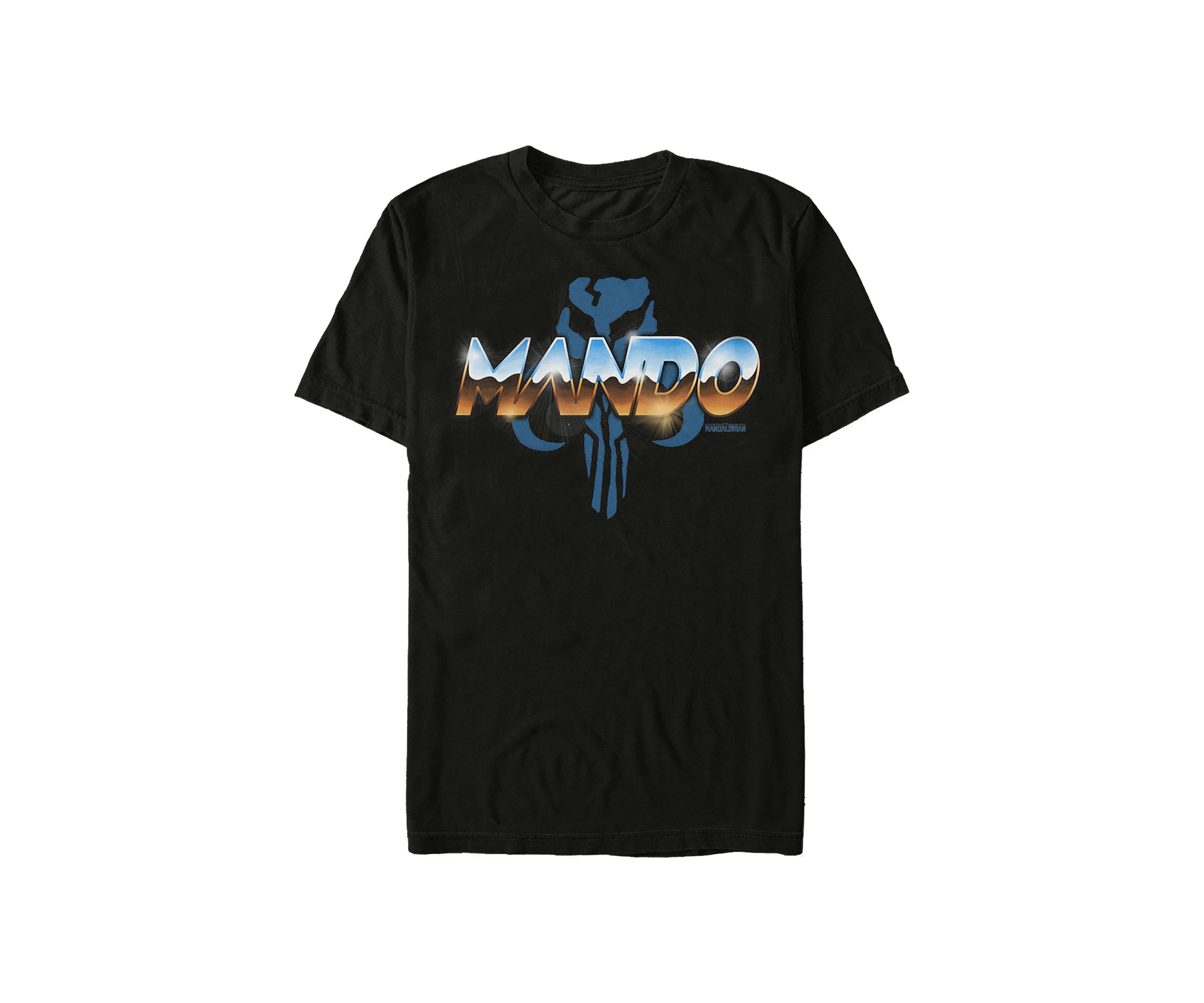 MANDO CHROME Short Sleeve Graphic T-Shirt