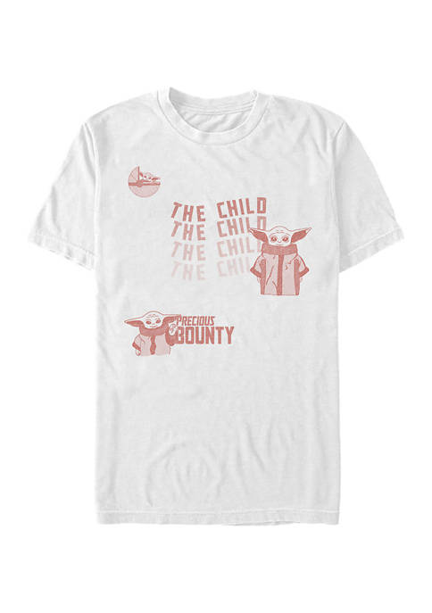 Playful Mando Child Short Sleeve Graphic T-Shirt