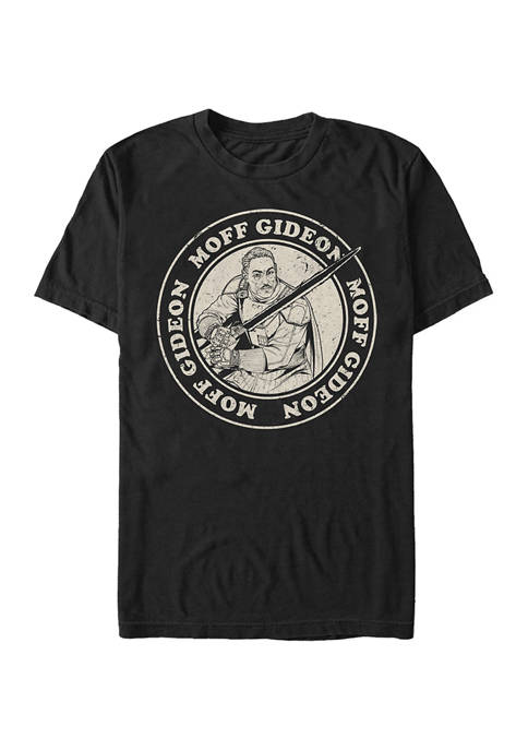 Moff Gideon Circle Short Sleeve Graphic T-Shirt