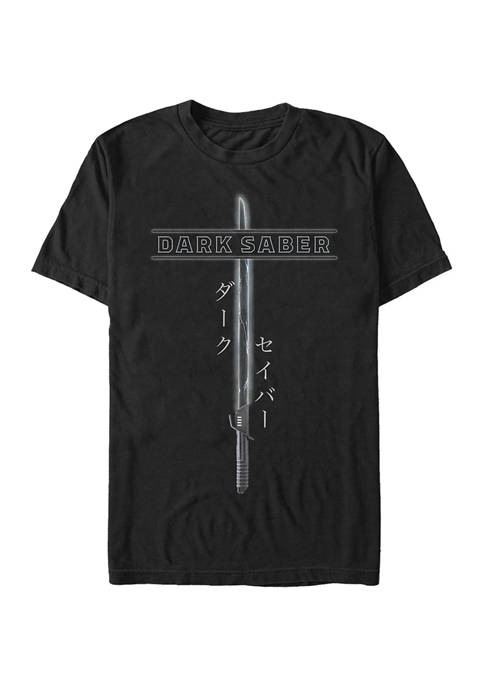 Dark Saber Short Sleeve Graphic T-Shirt