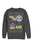 Star Wars The Mandalorian Naps and Snacks Fleece Graphic Sweatshirt