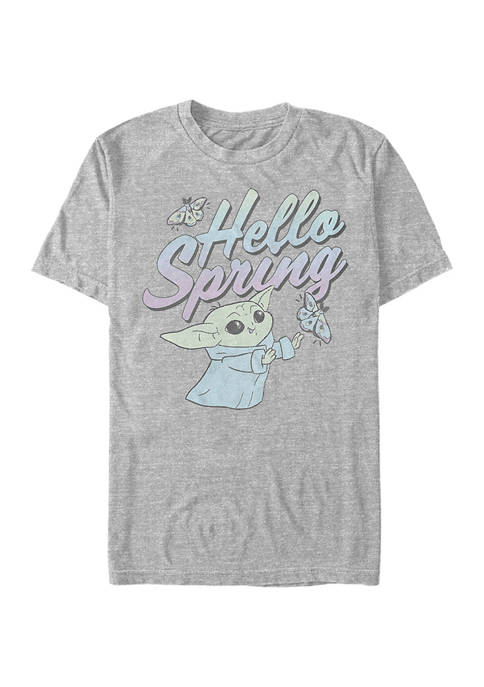 Star Wars The Mandalorian Hello Spring Graphic T-Shirt