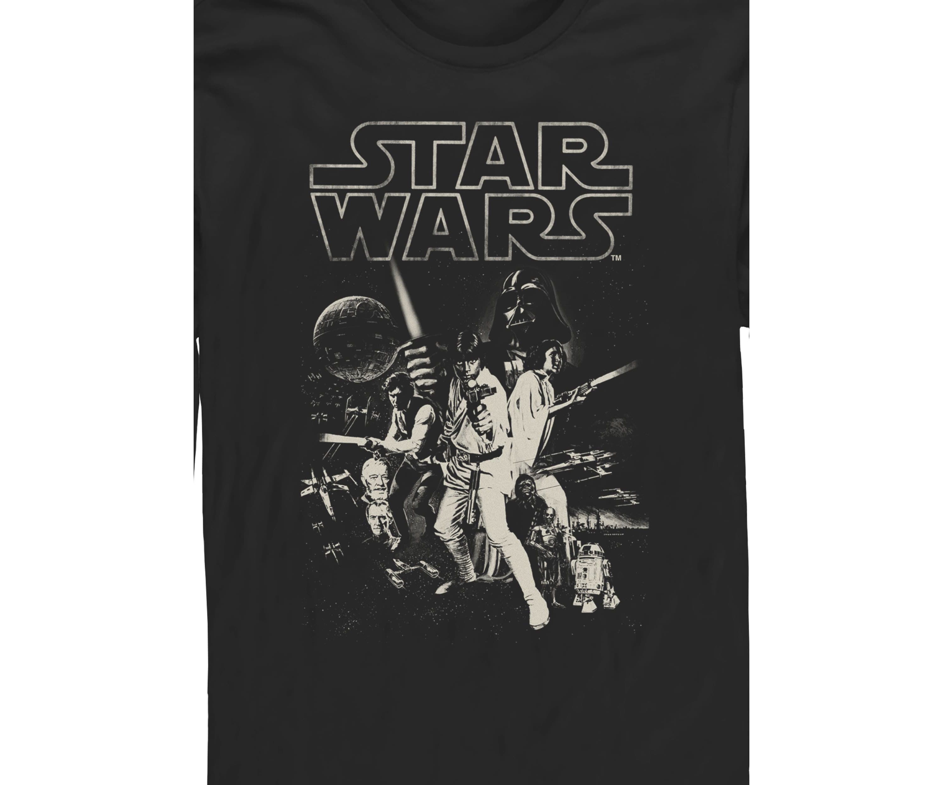 Distress Poster Graphic Long Sleeve T-Shirt