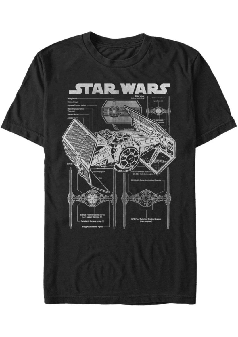 Tie Fighter Graphic T-Shirt