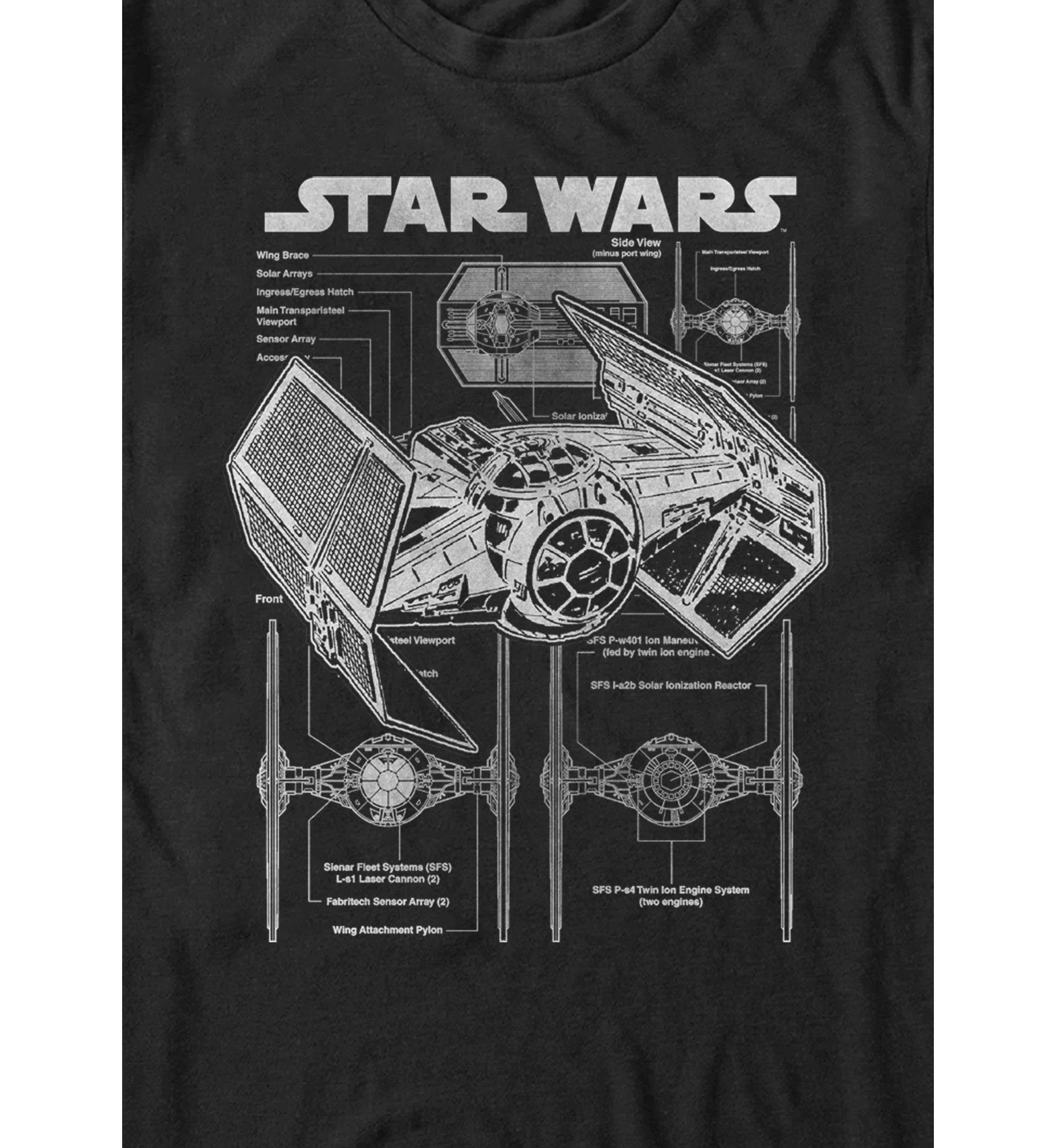 Tie Fighter Graphic T-Shirt