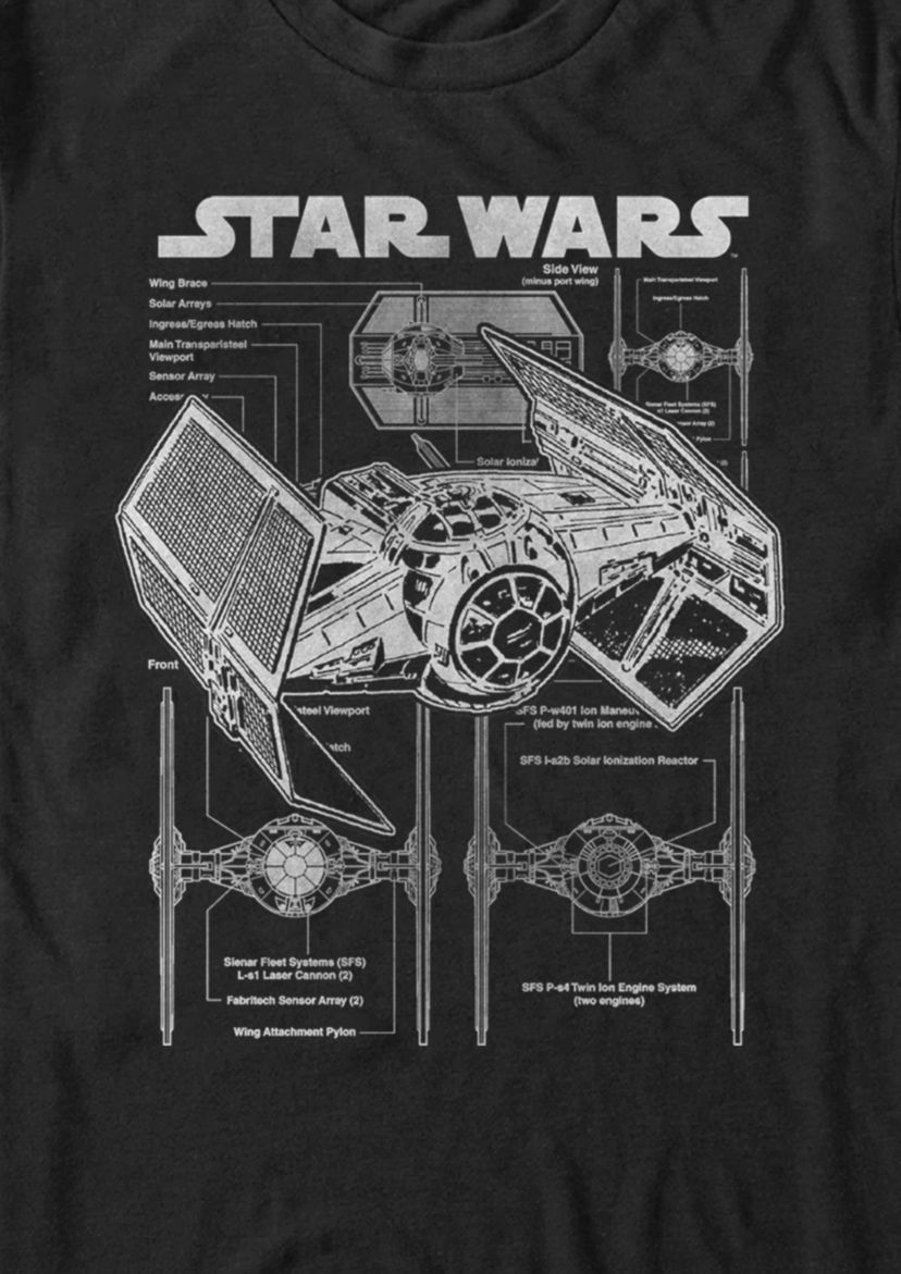 Tie Fighter Graphic T-Shirt