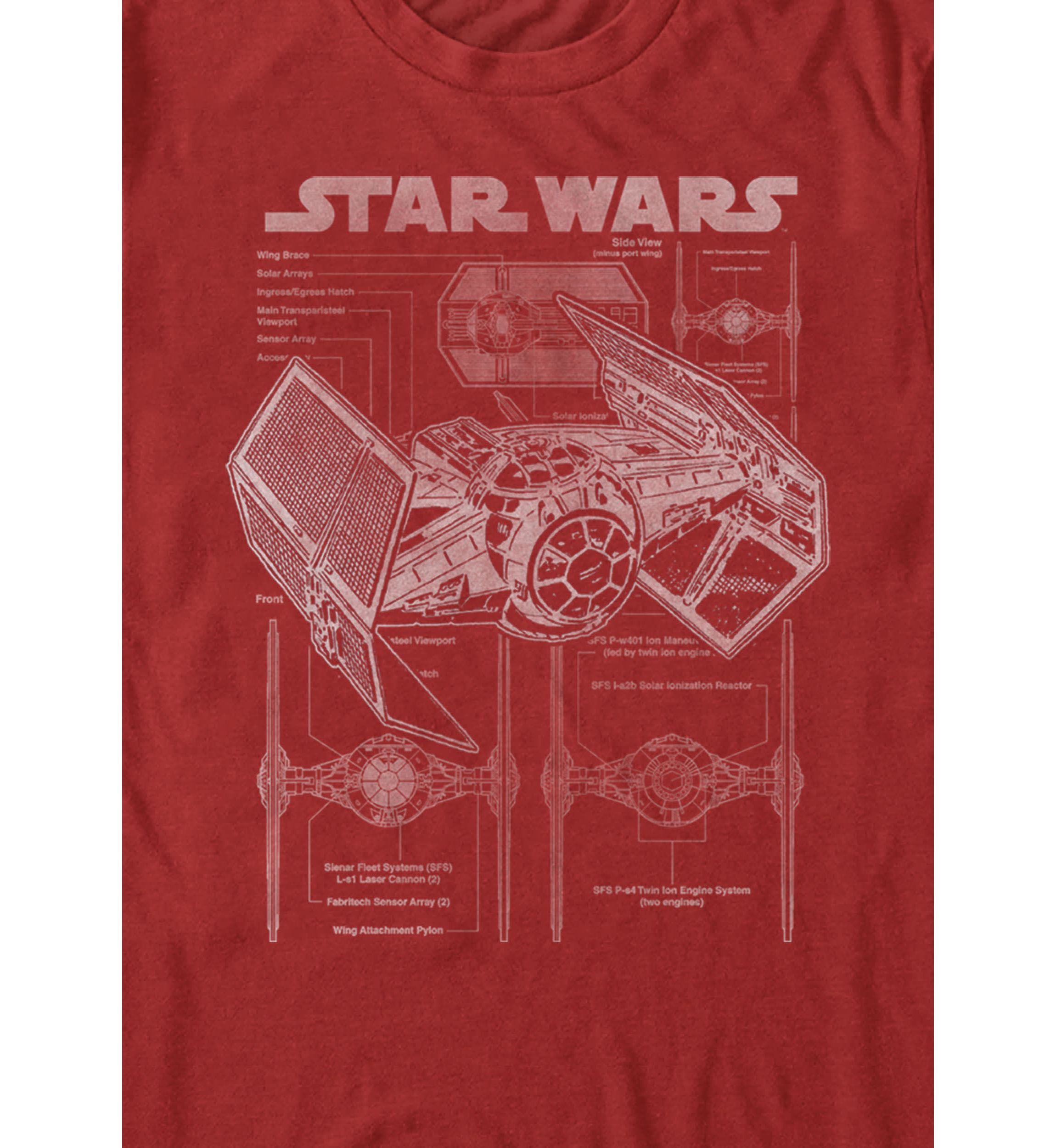 Tie Fighter Graphic T-Shirt